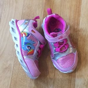 rainbow dash light up shoes